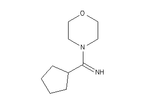 [cyclopentyl(morpholino)methylene]amine