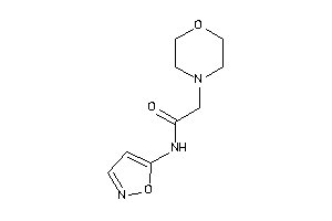 N-isoxazol-5-yl-2-morpholino-acetamide