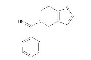 [6,7-dihydro-4H-thieno[3,2-c]pyridin-5-yl(phenyl)methylene]amine