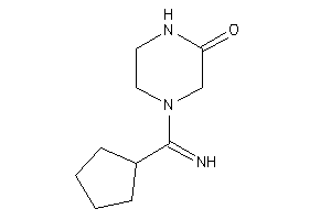 Image of 4-(cyclopentanecarboximidoyl)piperazin-2-one