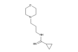 N-(3-morpholinopropyl)cyclopropanecarboxamidine