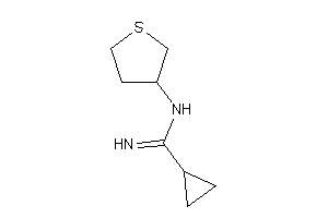Image of N-tetrahydrothiophen-3-ylcyclopropanecarboxamidine
