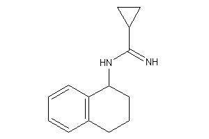 Image of N-tetralin-1-ylcyclopropanecarboxamidine
