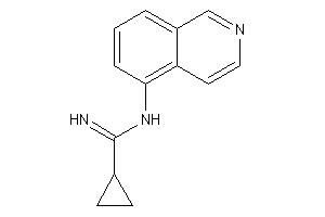 Image of N-(5-isoquinolyl)cyclopropanecarboxamidine