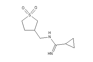 N-[(1,1-diketothiolan-3-yl)methyl]cyclopropanecarboxamidine