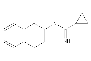 Image of N-tetralin-2-ylcyclopropanecarboxamidine