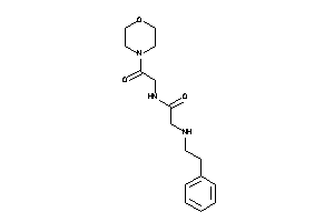 N-(2-keto-2-morpholino-ethyl)-2-(phenethylamino)acetamide