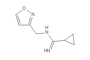 N-(isoxazol-3-ylmethyl)cyclopropanecarboxamidine