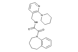 2-keto-N-[(2-piperidino-3-pyridyl)methyl]-2-(2,3,4,5-tetrahydro-1-benzazepin-1-yl)acetamide