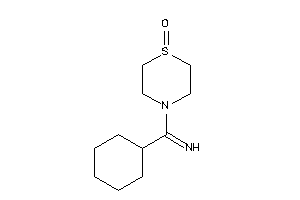 Image of [cyclohexyl-(1-keto-1,4-thiazinan-4-yl)methylene]amine