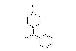 Image of [(1-keto-1,4-thiazinan-4-yl)-phenyl-methylene]amine