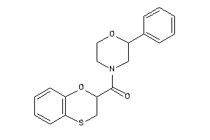 2,3-dihydro-1,4-benzoxathiin-2-yl-(2-phenylmorpholino)methanone