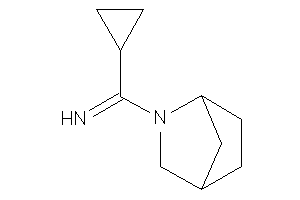 Image of [5-azabicyclo[2.2.1]heptan-5-yl(cyclopropyl)methylene]amine
