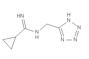 Image of N-(1H-tetrazol-5-ylmethyl)cyclopropanecarboxamidine