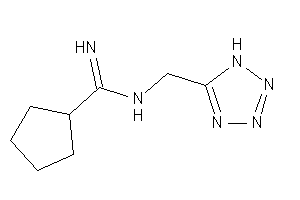 N-(1H-tetrazol-5-ylmethyl)cyclopentanecarboxamidine