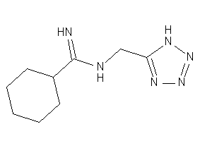 N-(1H-tetrazol-5-ylmethyl)cyclohexanecarboxamidine