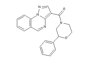 (2-phenylmorpholino)-pyrazolo[1,5-a]quinazolin-3-yl-methanone