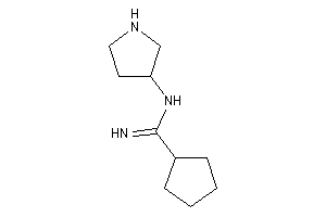 N-pyrrolidin-3-ylcyclopentanecarboxamidine