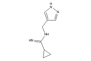 N-(1H-pyrazol-4-ylmethyl)cyclopropanecarboxamidine