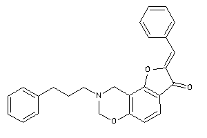 2-benzal-8-(3-phenylpropyl)-7,9-dihydrofuro[2,3-f][1,3]benzoxazin-3-one