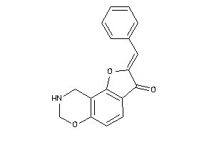 Image of 2-benzal-8,9-dihydro-7H-furo[2,3-f][1,3]benzoxazin-3-one