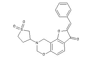 2-benzal-8-(1,1-diketothiolan-3-yl)-7,9-dihydrofuro[2,3-f][1,3]benzoxazin-3-one