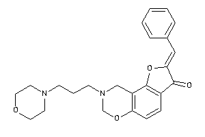 2-benzal-8-(3-morpholinopropyl)-7,9-dihydrofuro[2,3-f][1,3]benzoxazin-3-one