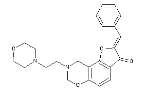 2-benzal-8-(2-morpholinoethyl)-7,9-dihydrofuro[2,3-f][1,3]benzoxazin-3-one