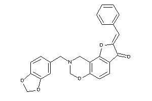 2-benzal-8-piperonyl-7,9-dihydrofuro[2,3-f][1,3]benzoxazin-3-one