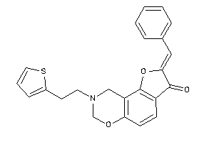 2-benzal-8-[2-(2-thienyl)ethyl]-7,9-dihydrofuro[2,3-f][1,3]benzoxazin-3-one