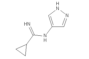 N-(1H-pyrazol-4-yl)cyclopropanecarboxamidine