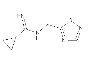 N-(1,2,4-oxadiazol-5-ylmethyl)cyclopropanecarboxamidine