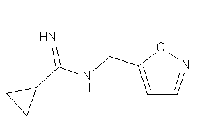 N-(isoxazol-5-ylmethyl)cyclopropanecarboxamidine