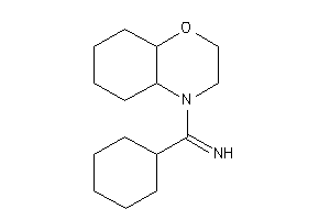 [2,3,4a,5,6,7,8,8a-octahydrobenzo[b][1,4]oxazin-4-yl(cyclohexyl)methylene]amine