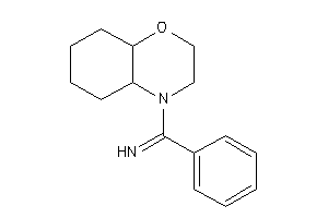 [2,3,4a,5,6,7,8,8a-octahydrobenzo[b][1,4]oxazin-4-yl(phenyl)methylene]amine