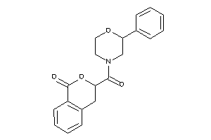 3-(2-phenylmorpholine-4-carbonyl)isochroman-1-one