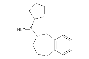 [cyclopentyl(1,3,4,5-tetrahydro-2-benzazepin-2-yl)methylene]amine