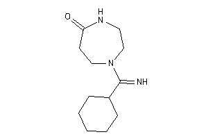 1-(cyclohexanecarboximidoyl)-1,4-diazepan-5-one