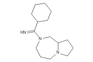 [1,3,4,5,7,8,9,9a-octahydropyrrolo[1,2-a][1,4]diazepin-2-yl(cyclohexyl)methylene]amine