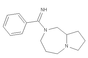 [1,3,4,5,7,8,9,9a-octahydropyrrolo[1,2-a][1,4]diazepin-2-yl(phenyl)methylene]amine