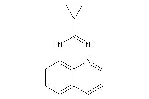 N-(8-quinolyl)cyclopropanecarboxamidine