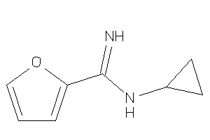 N-cyclopropylfuran-2-carboxamidine