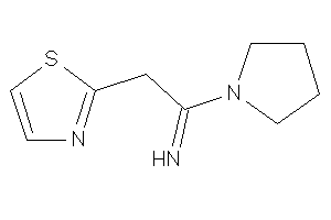 (1-pyrrolidino-2-thiazol-2-yl-ethylidene)amine