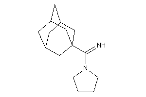 [1-adamantyl(pyrrolidino)methylene]amine