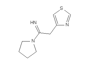 (1-pyrrolidino-2-thiazol-4-yl-ethylidene)amine