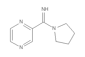 [pyrazin-2-yl(pyrrolidino)methylene]amine