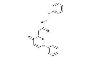 2-(6-keto-3-phenyl-pyridazin-1-yl)-N-phenethyl-acetamide