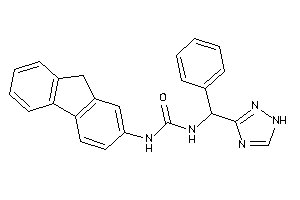 1-(9H-fluoren-2-yl)-3-[phenyl(1H-1,2,4-triazol-3-yl)methyl]urea