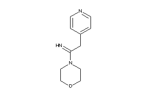 [1-morpholino-2-(4-pyridyl)ethylidene]amine