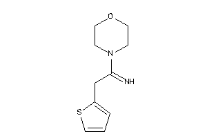 [1-morpholino-2-(2-thienyl)ethylidene]amine